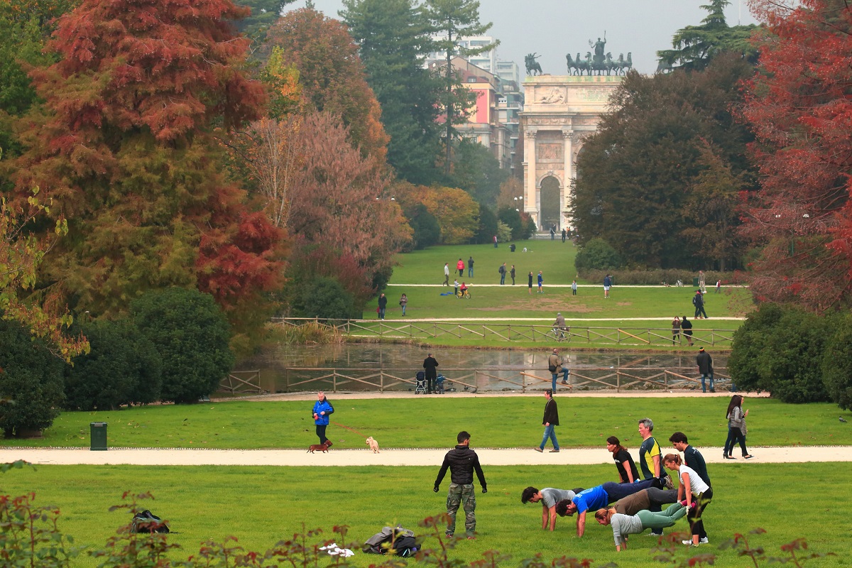 Andare a correre anche in trasferta - Milano Parco Sempione credits B Plessi via Flickr