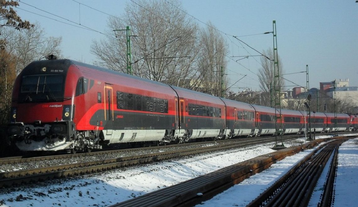 Railjet ferrovie austriache - credits Benko Zsolt