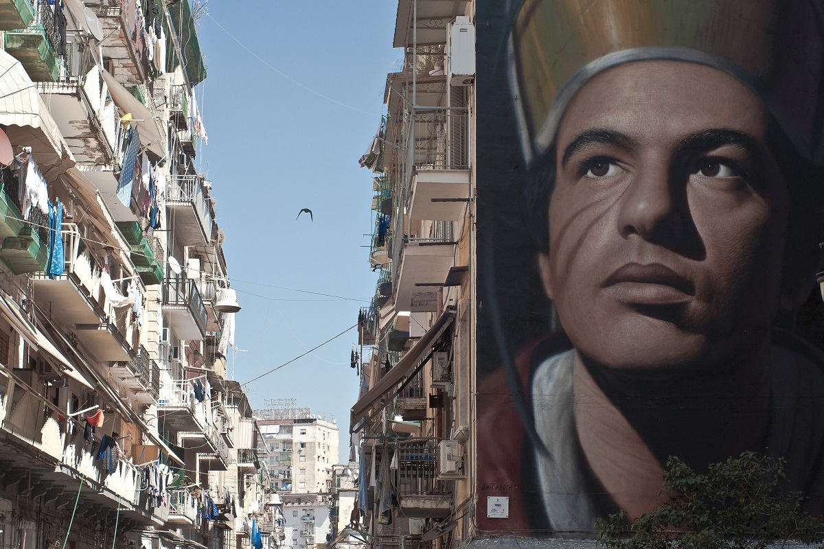 Street art a Napoli - San Gennaro credits Dario Perricone via Flickr