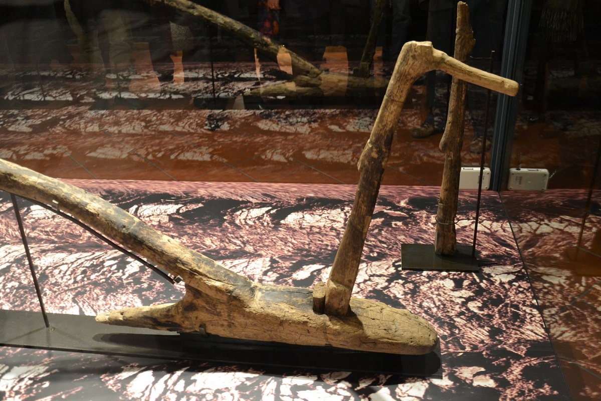 Aratro preistorico del Museo Rambotti