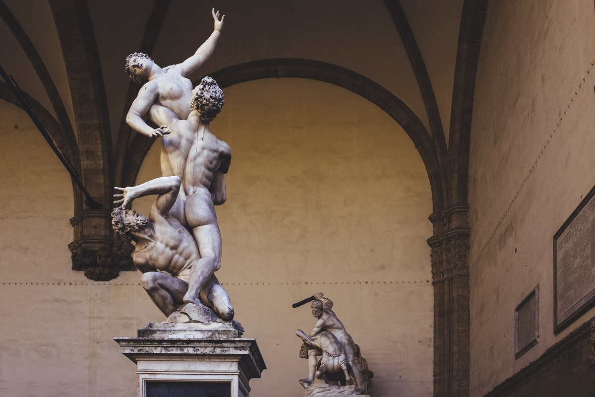 Cosa vedere a Firenze gratisLoggia dei Lanzi in Piazza della Signoria 