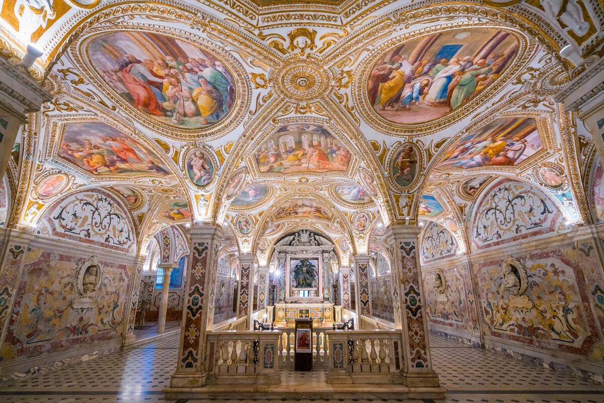 Cripta nella Cattedrale di Salerno