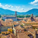 Panorama della città di Lucca
