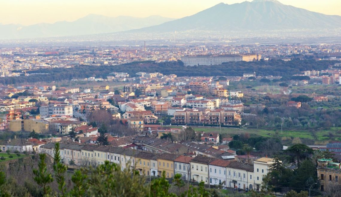 Panoramica di Caserta