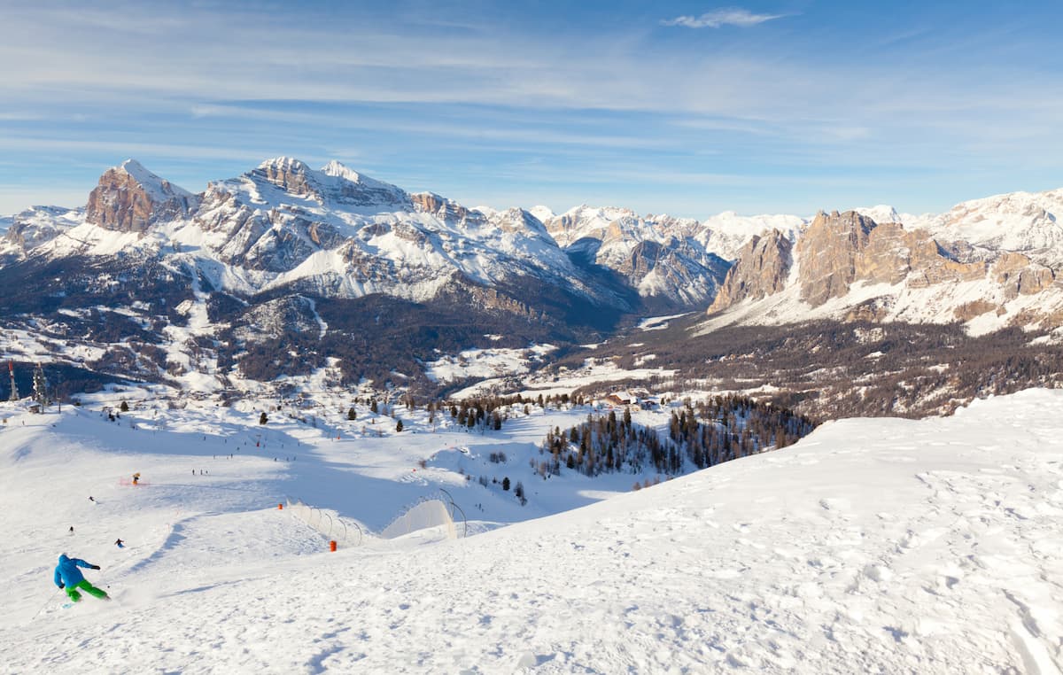 Cortina d’Ampezzo, che ospiterà i Giochi olimpici invernali del 2026,