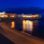 Spiaggia Gallipoli di notte