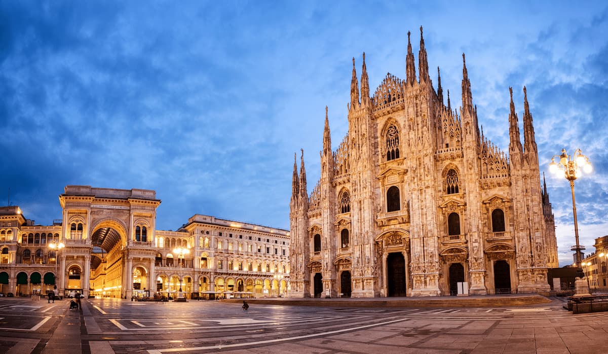 A view of Milan's Duomo