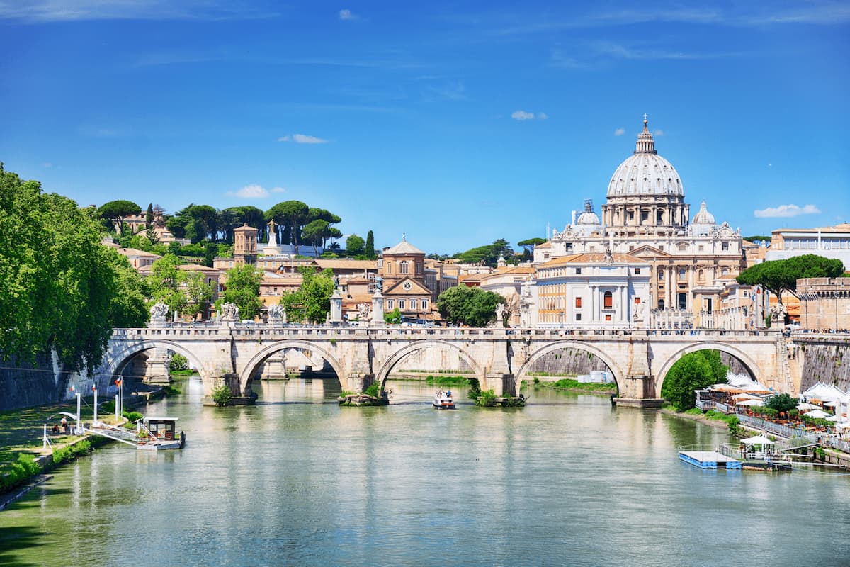 Rome, the capital of italy